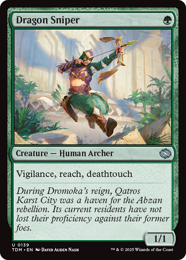 Dragon Sniper [Tarkir: Dragonstorm] | Good Games Modbury