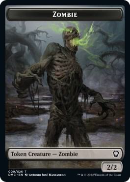 Zombie Token 9 (Commander: Dominaria United)  | Good Games Modbury