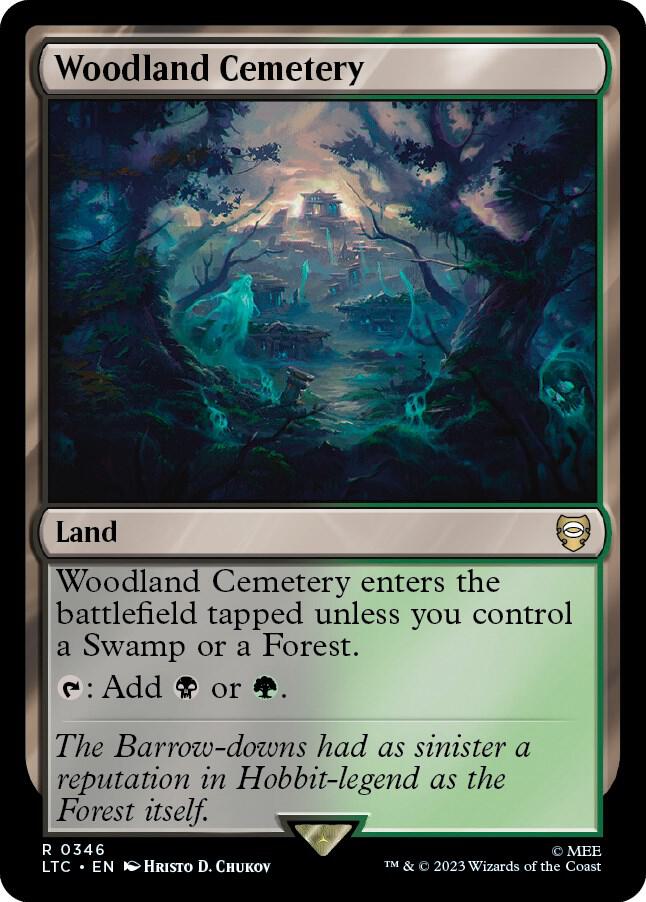 Woodland Cemetery 346 (Commander: The Lord of the Rings: Tales of Middle-earth)  | Good Games Modbury
