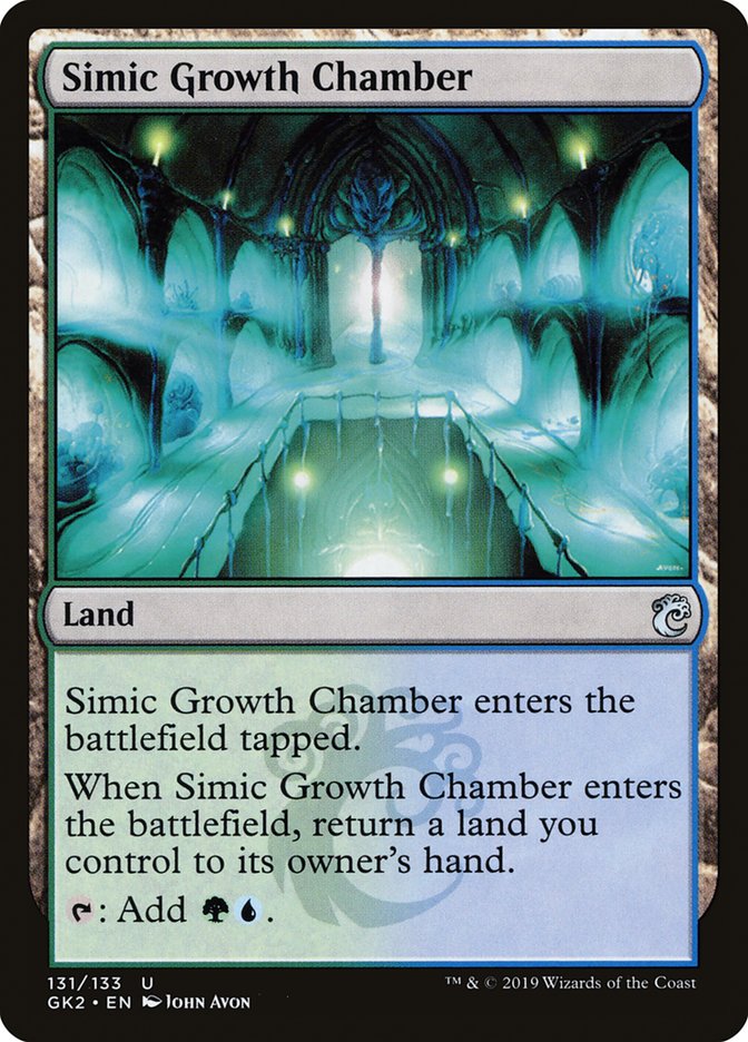 Simic Growth Chamber [Ravnica Allegiance Guild Kit] | Good Games Modbury