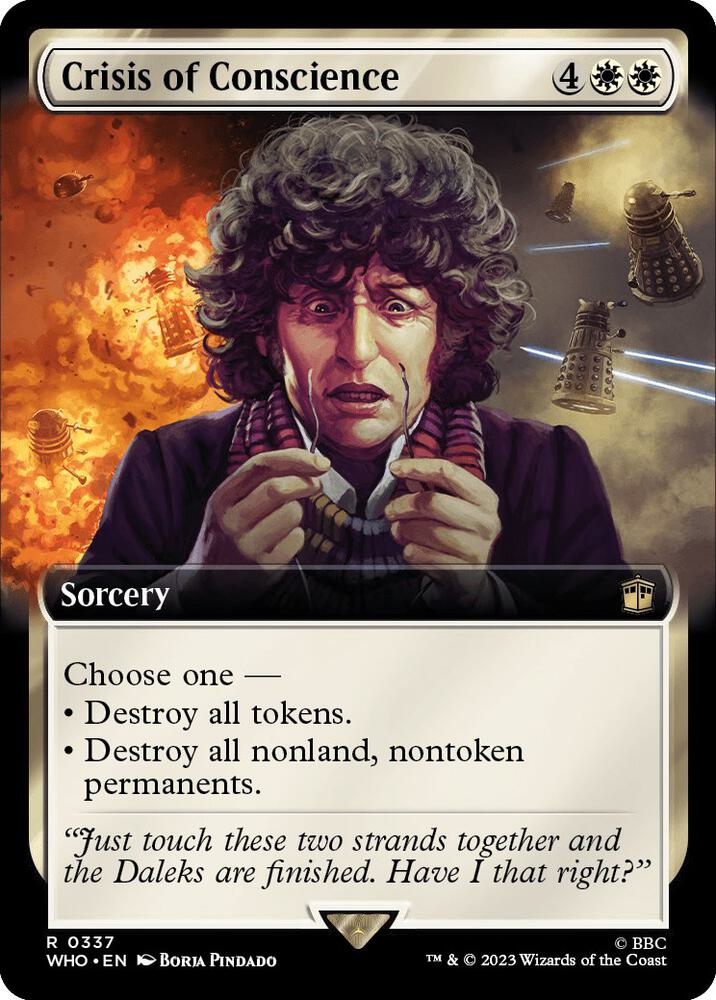 Crisis of Conscience 337/331 (Universes Beyond: Doctor Who)  - Extended Art | Good Games Modbury