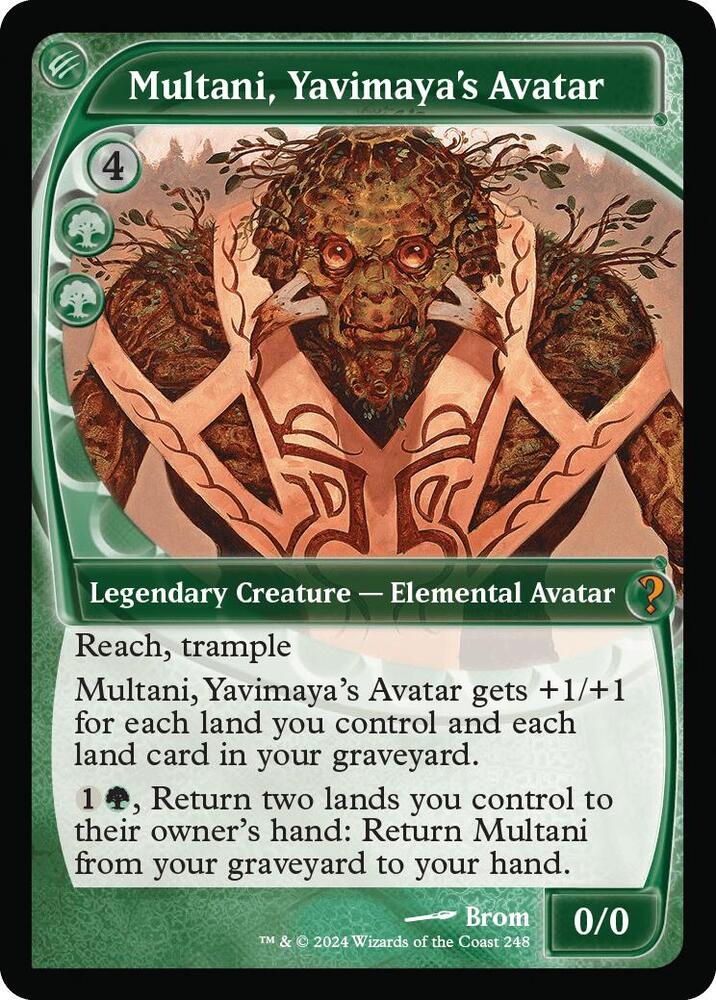 Multani, Yavimayas Avatar 248/390 (Mystery Booster 2)  - Future Sight Foil | Good Games Modbury