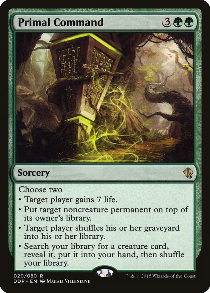 Primal Command 20/80 (Duel Decks: Zendikar vs. Eldrazi)  | Good Games Modbury