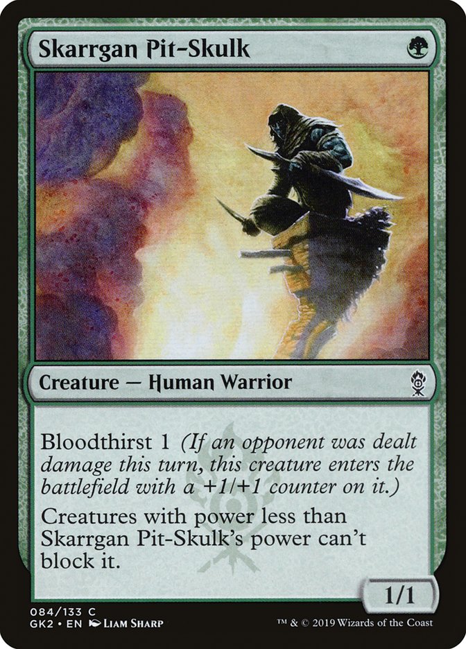 Skarrgan Pit-Skulk [Ravnica Allegiance Guild Kit] | Good Games Modbury
