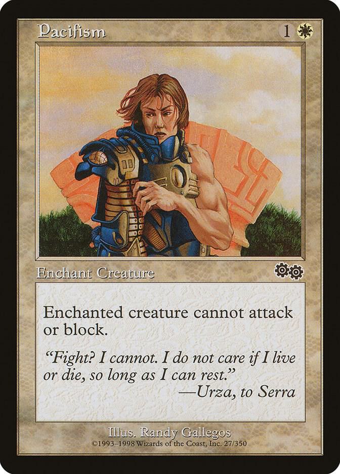 Pacifism 27/350 (Urza's Saga)  | Good Games Modbury
