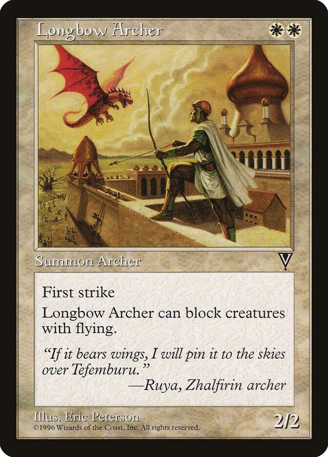 Longbow Archer 12/167 (Visions)  | Good Games Modbury
