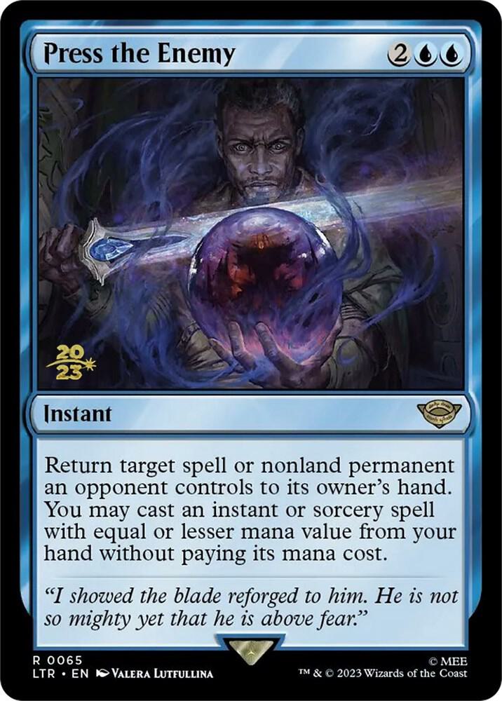 Press the Enemy 65s/86 (Prerelease Cards)  - Foil | Good Games Modbury