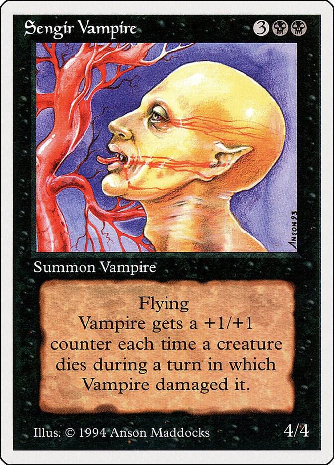 Sengir Vampire 129/306 (Summer Magic)  | Good Games Modbury