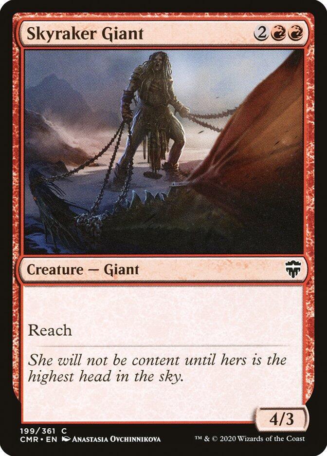 Skyraker Giant 199/361 (Commander Legends)  - Foil | Good Games Modbury
