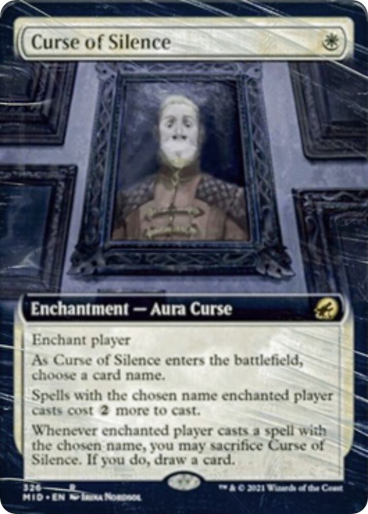 Curse of Silence Extended Art 326/277 (Innistrad: Midnight Hunt)  | Good Games Modbury