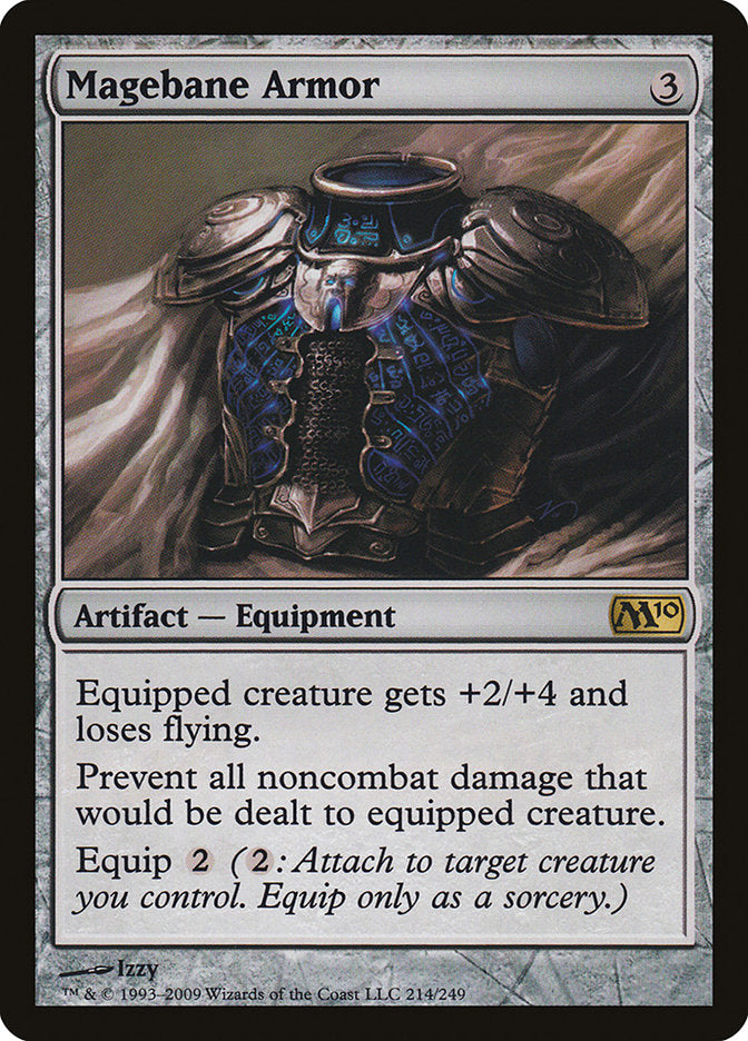 Magebane Armor 214/249 (Magic 2010 (M10))  - Foil | Good Games Modbury