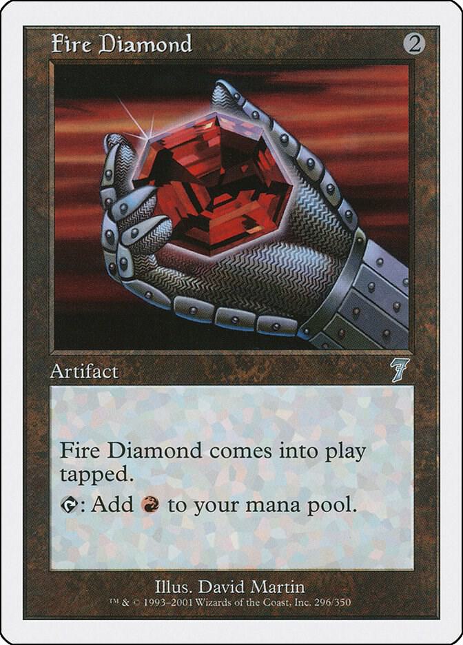 Fire Diamond 296/350 (7th Edition)  | Good Games Modbury