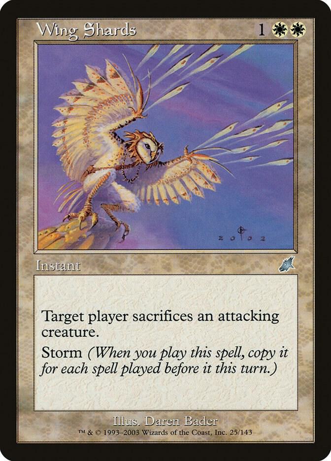 Wing Shards 25/143 (Scourge)  - Foil | Good Games Modbury