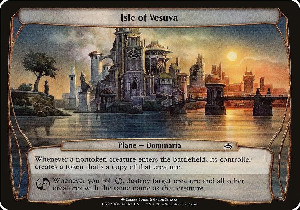 Isle of Vesuva Planechase Anthology 39/86 (Oversize Cards)  | Good Games Modbury