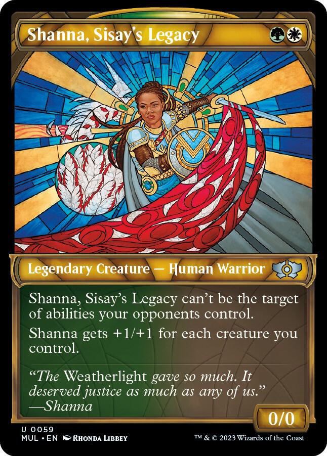 Shanna, Sisay's Legacy 59/65 (March of the Machine: Multiverse Legends)  - Showcase Foil | Good Games Modbury