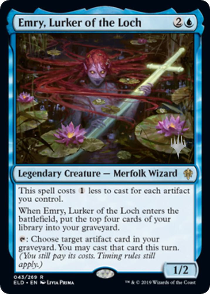 Emry Lurker of the Loch 43p/152 (Promo Pack: Throne of Eldraine)  | Good Games Modbury