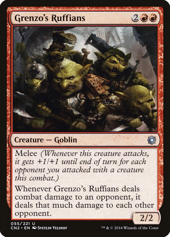 Grenzo's Ruffians 55/221 (Conspiracy: Take the Crown)  - Foil | Good Games Modbury