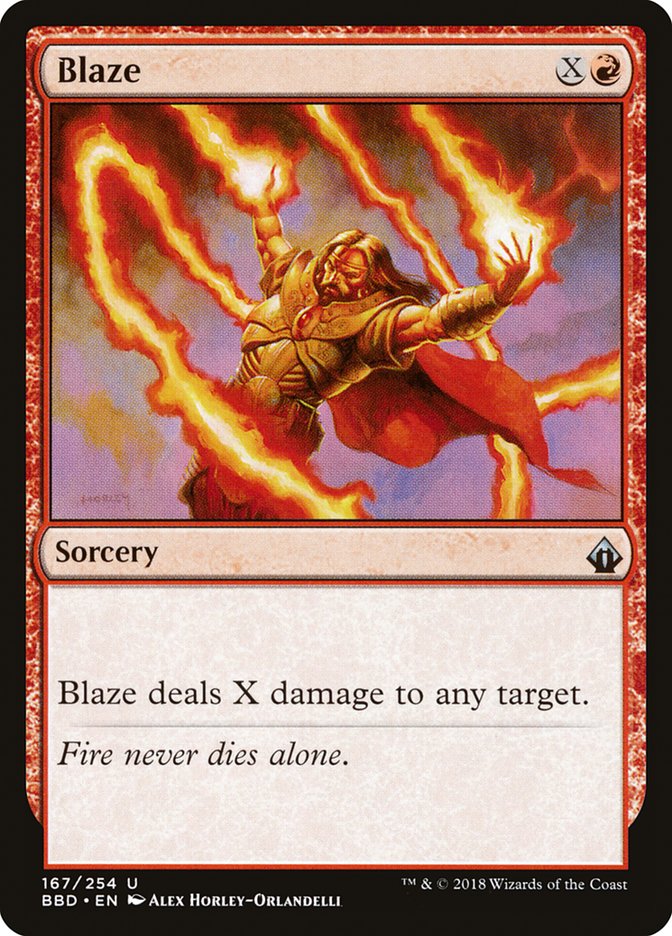 Blaze 167 (Battlebond)  - Foil | Good Games Modbury