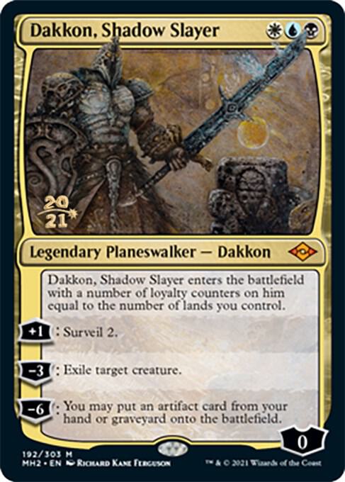 Dakkon Shadow Slayer 192s/86 (Prerelease Cards)  - Foil | Good Games Modbury