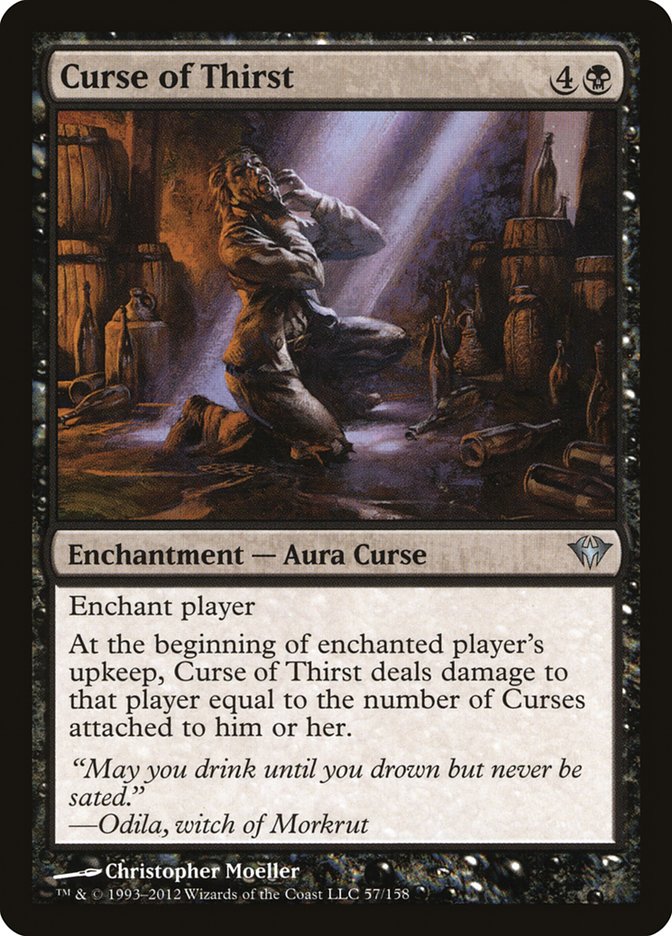 Curse of Thirst 57 (Dark Ascension)  - Foil | Good Games Modbury