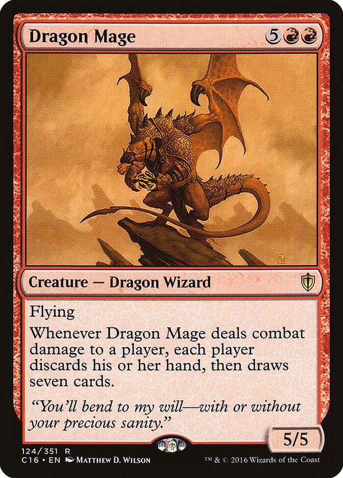 Dragon Mage 124/351 (Commander 2016)  | Good Games Modbury