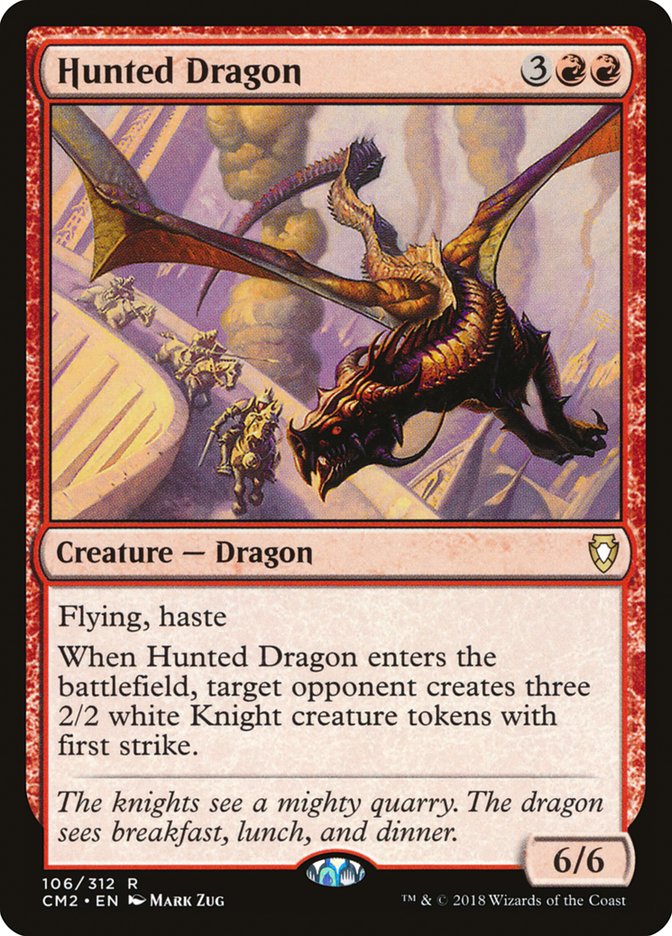 Hunted Dragon 106/312 (Commander Anthology Volume II)  | Good Games Modbury