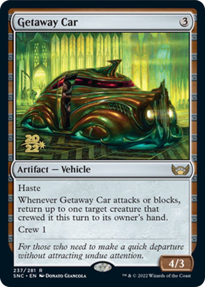 Getaway Car 237s/161 (Prerelease Cards)  - Foil | Good Games Modbury