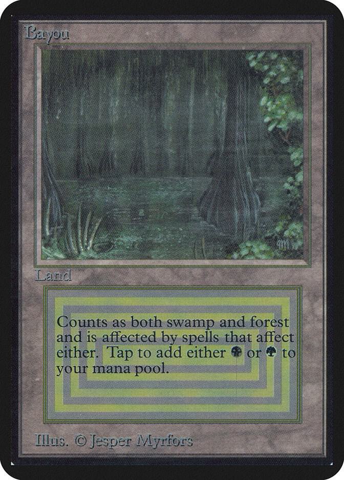Bayou 278/295 (Alpha Edition)  | Good Games Modbury