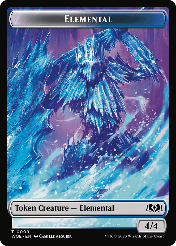 Elemental Token [Wilds of Eldraine Tokens] | Good Games Modbury