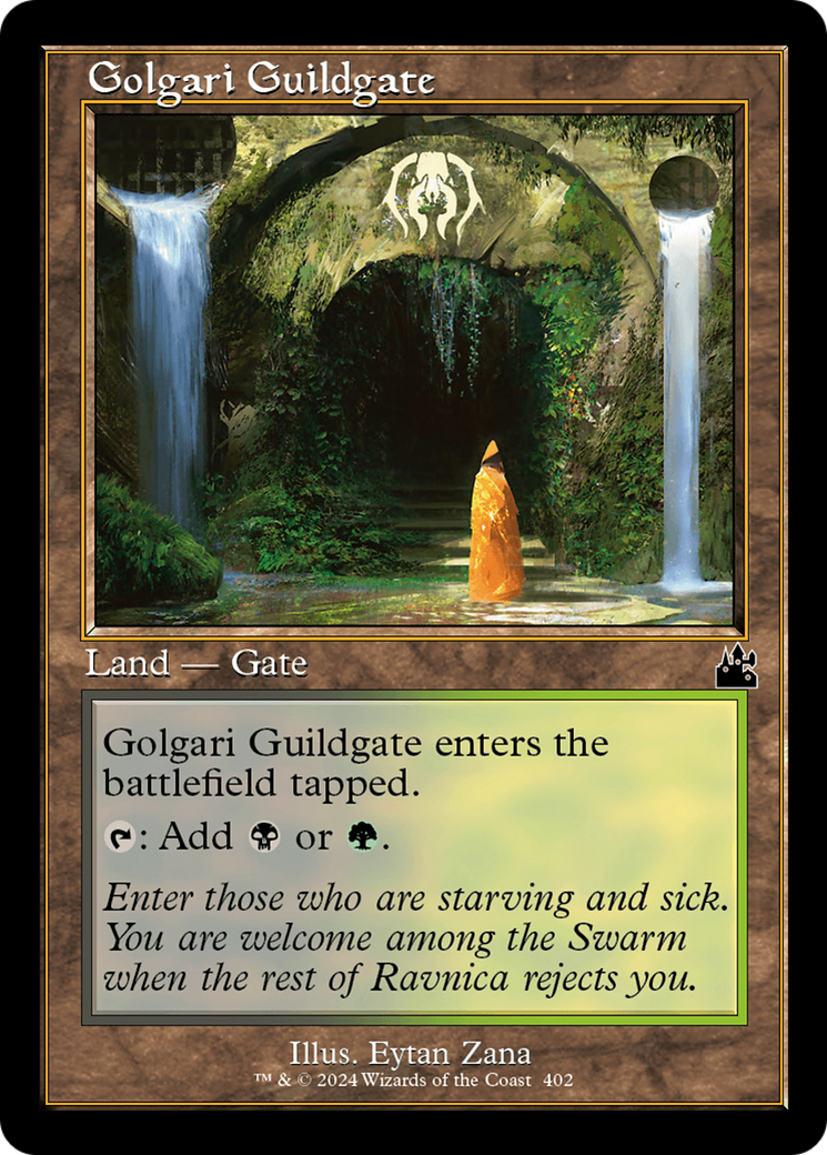 Golgari Guildgate (Retro Frame) [Ravnica Remastered] | Good Games Modbury