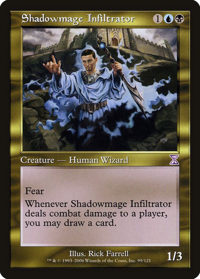 Shadowmage Infiltrator 99/121 (Timeshifted)  - Foil | Good Games Modbury