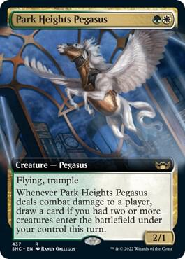 Park Heights Pegasus Extended Art 437/281 (Streets of New Capenna)  | Good Games Modbury