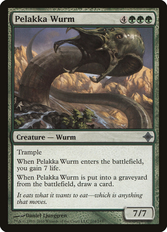 Pelakka Wurm [Rise of the Eldrazi] | Good Games Modbury