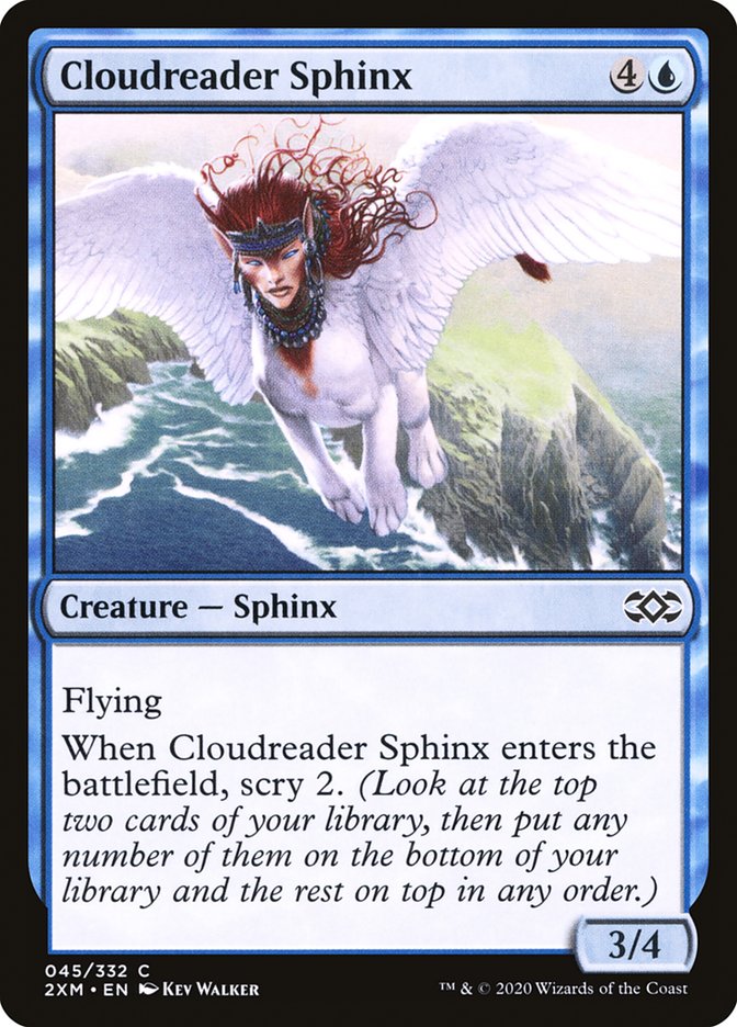 Cloudreader Sphinx 45/332 (Double Masters)  - Foil | Good Games Modbury