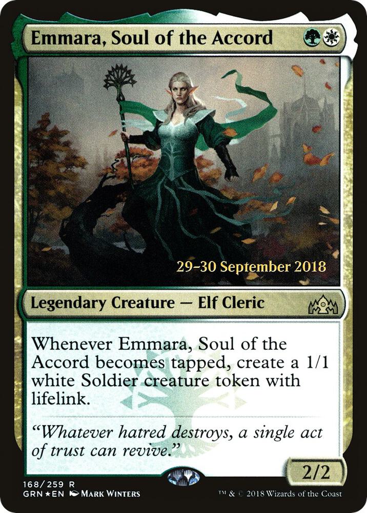 Emmara Soul of the Accord 168s/84 (Prerelease Cards)  - Foil | Good Games Modbury
