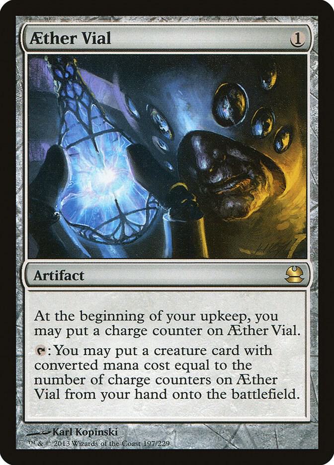 Aether Vial 197/229 (Modern Masters)  - Foil | Good Games Modbury