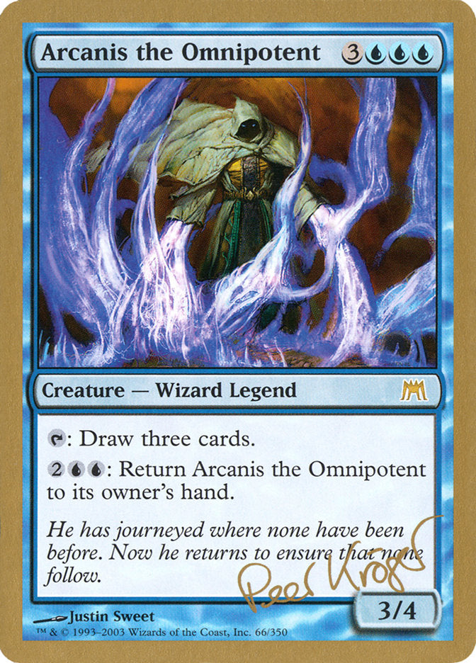 Arcanis the Omnipotent (Peer Kroger) [World Championship Decks 2003] | Good Games Modbury