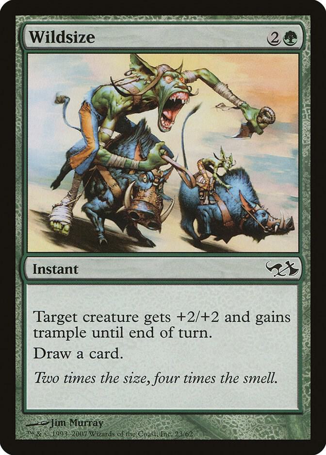 Wildsize 23/62 (Duel Decks: Elves vs. Goblins)  | Good Games Modbury