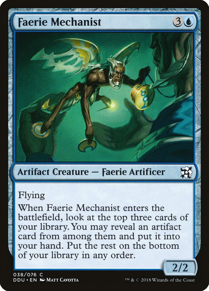 Faerie Mechanist [Duel Decks: Elves vs. Inventors] | Good Games Modbury