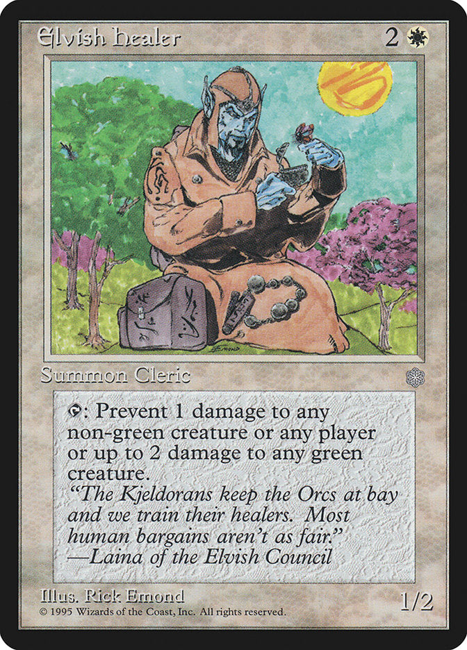 Elvish Healer 22/383 (Ice Age)  | Good Games Modbury