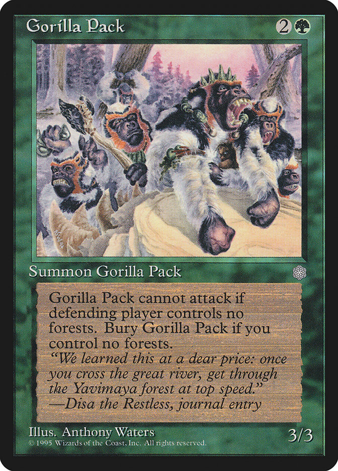 Gorilla Pack 247/383 (Ice Age)  | Good Games Modbury