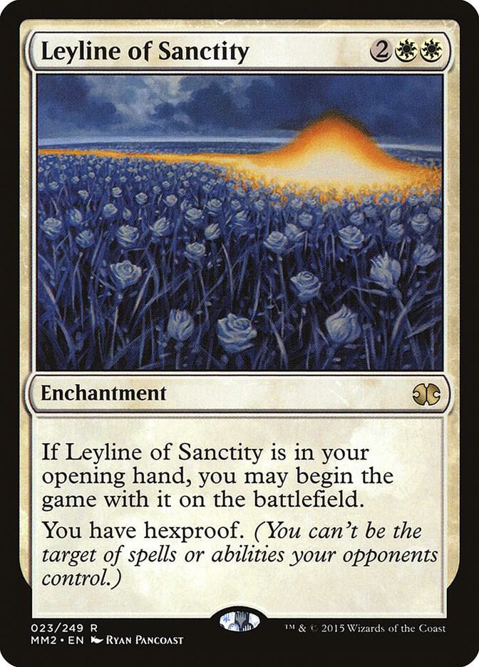 Leyline of Sanctity 23/249 (Modern Masters 2015)  | Good Games Modbury