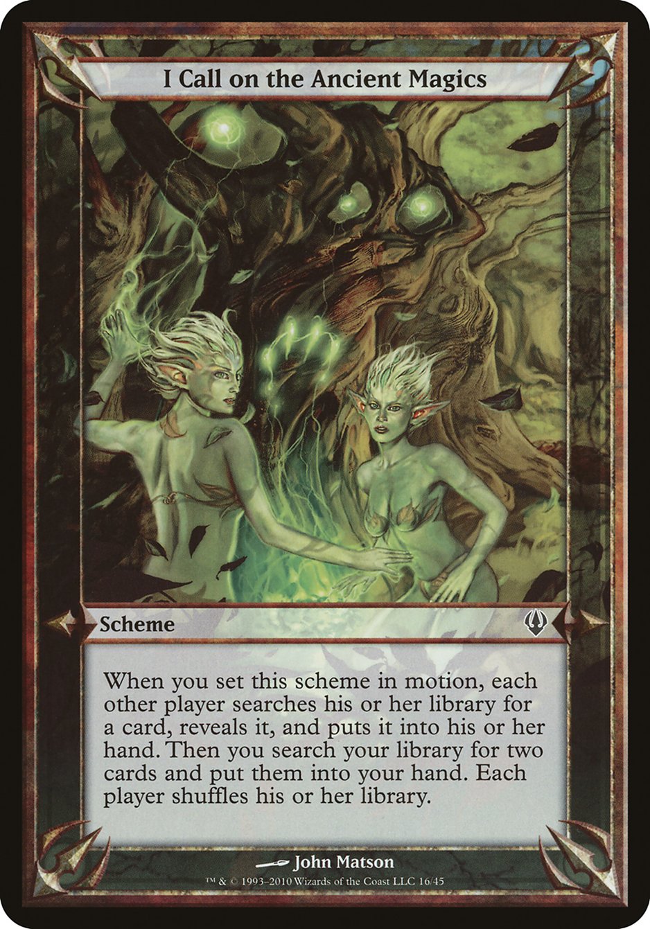 I Call on the Ancient Magics 16★/45 (Oversize Cards)  | Good Games Modbury