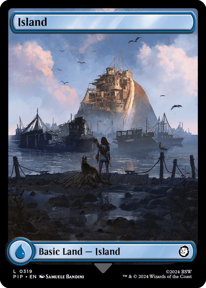Island 319/326 (Universes Beyond: Fallout)  - Full Art | Good Games Modbury