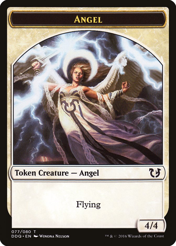 Angel Token [Duel Decks: Blessed vs. Cursed] | Good Games Modbury