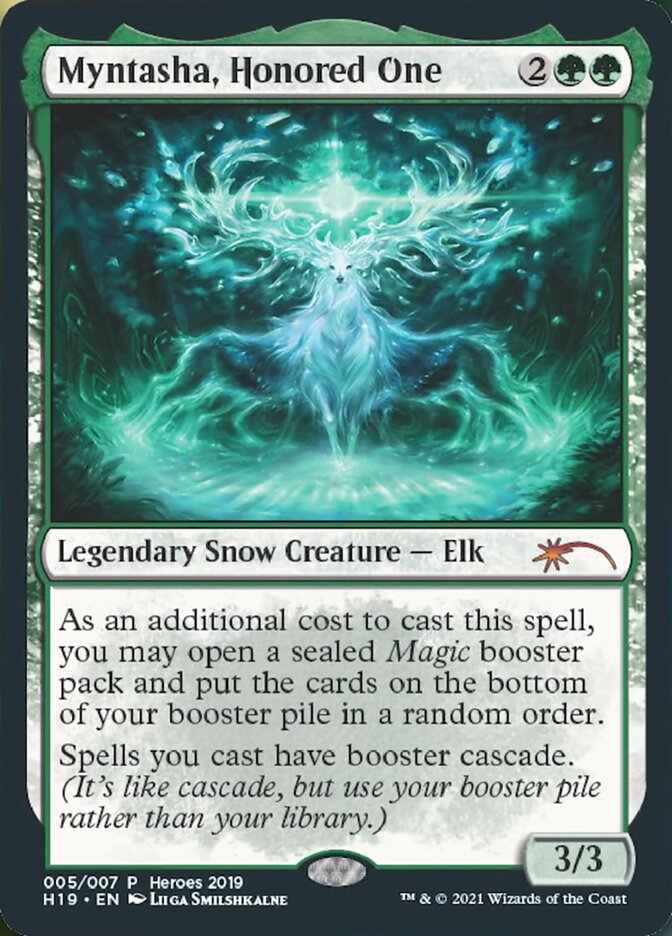 Myntasha, Honored One 5/9 (Unique and Miscellaneous Promos)  | Good Games Modbury