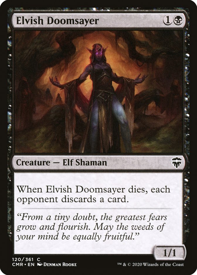 Elvish Doomsayer [Commander Legends] | Good Games Modbury