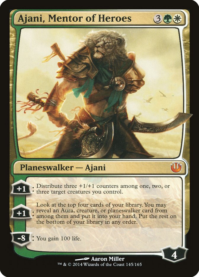Ajani, Mentor of Heroes 145/165 (Journey Into Nyx)  | Good Games Modbury