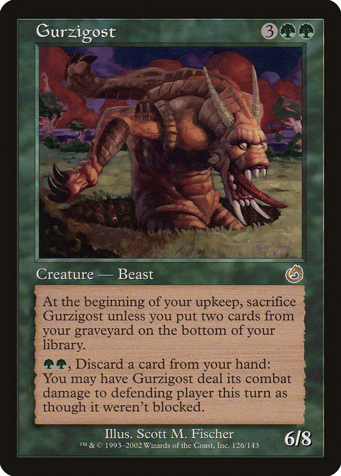 Gurzigost 126/143 (Torment)  - Foil | Good Games Modbury