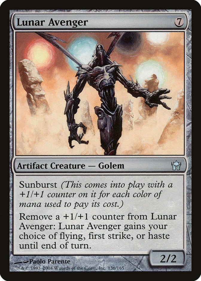 Lunar Avenger 136/165 (Fifth Dawn)  - Foil | Good Games Modbury